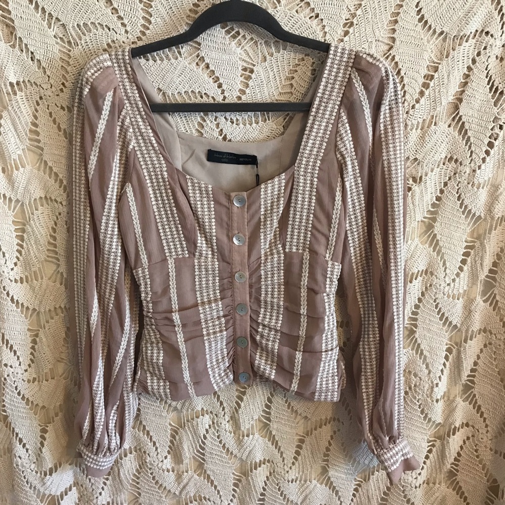 House of Harlow 1960 x Revolve• Lourdes long sleeve blouse